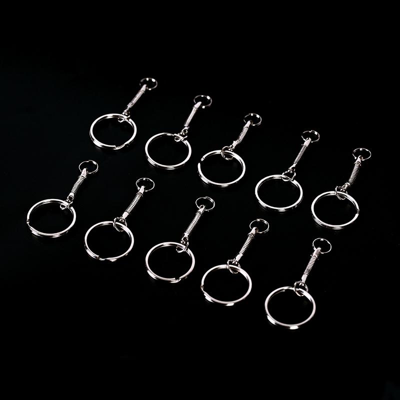 10X цепочка для ключей в виде змеи, серебряные ювелирные изделия «сделай сам», аксессуары для ювелирных изделий