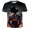 Аниме Dragon Ball Сон Гоку 3D Печать Детская Футболка Летняя Модная Повседневная Футболка Мальчик Девочка Унисекс Детская Одежда Футболка Топы