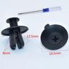 Plastic Clip Screw for Car Bumper, Door, and Fender