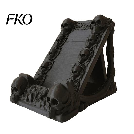 Universal Phone Stand 3D Printed Skeleton Mobile Holder, Stand, Decorative for Large Screens Support, Creative Skulls Holder All Models Energy Shape