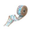 2.5cm DIY Diamond Mesh Wrap Roll Crystal Rhinestones Chain Trim Ribbon Decoration (#02)