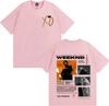 The Weeknd 100cotton Unisexs shirt oversized After Hours album graphics summer Womens Y2k Hip Hop Oneck rock Streetwear Tshirt
