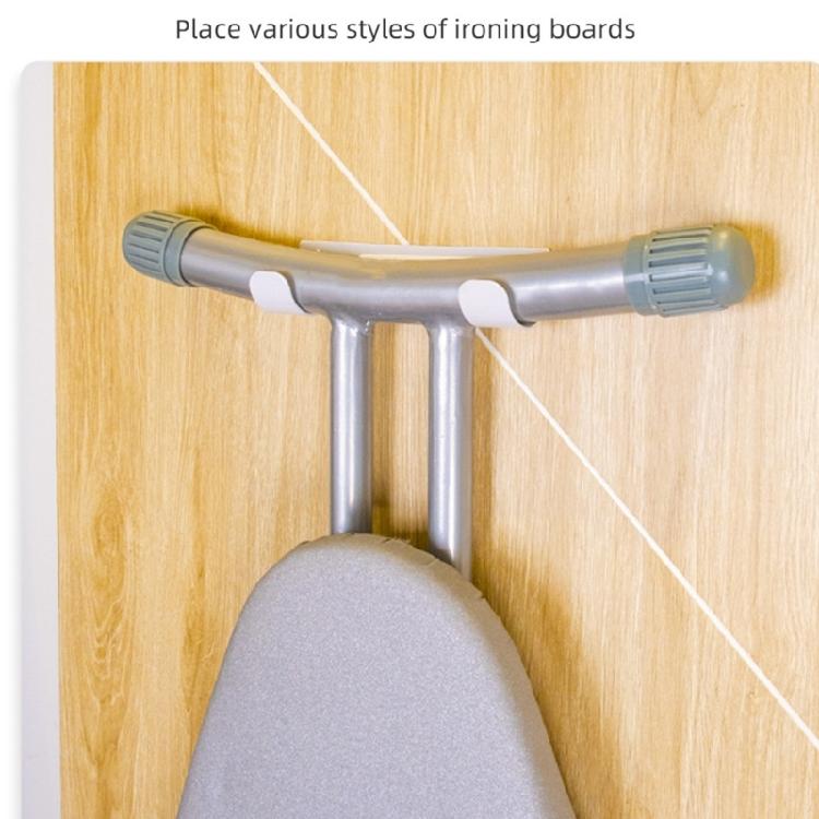 Сверхпрочный складной крючок для гладильной доски, стальные настенные органайзеры, инструмент для быстрого монтажа для компактных жилых пространств