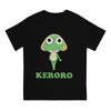 Футболка с рисунком Sgt Frog Keroro Gunso, креативная футболка унисекс с мультяшной анимацией, одежда унисекс, базовая футболка с круглым вырезом, подарок