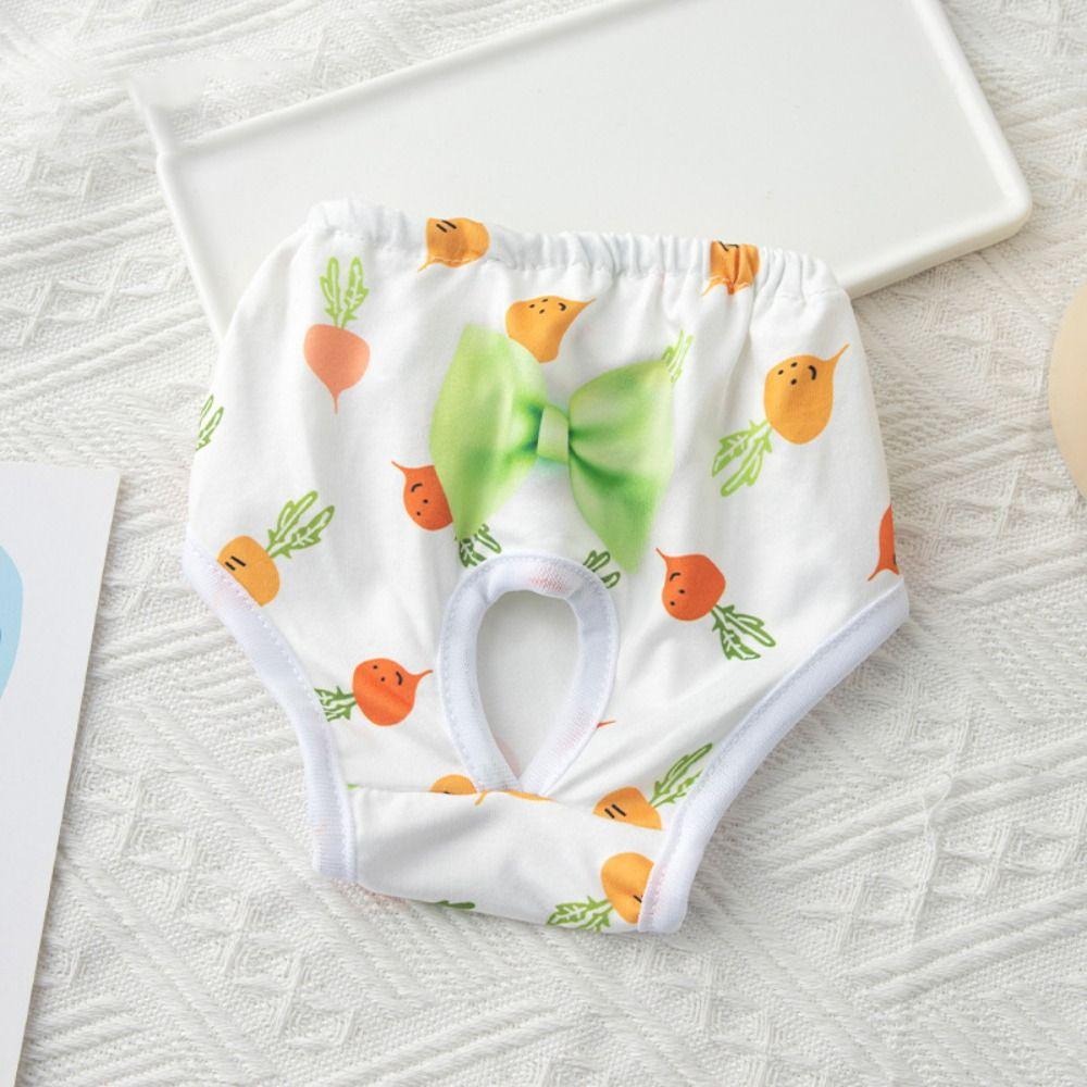 Cartoon Dog Physiological Pants Washable Pet Diaper New Dog Menstrual Pants