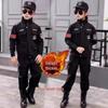Зимний комплект формы SWAT камуфляж для мальчиков с флисовой подкладкой