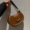 Armpit Shoulder Bags for Women Leather Underarm Small Crossbody Bags Designer Trend Handbags