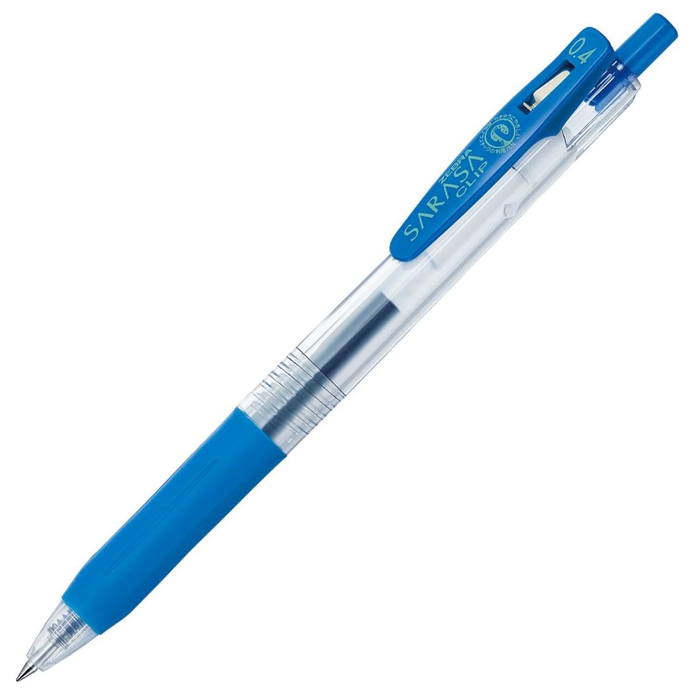 Zebra Sarasa Clip Gel Pen 0.4mm 10 Colors JJS15-10CA