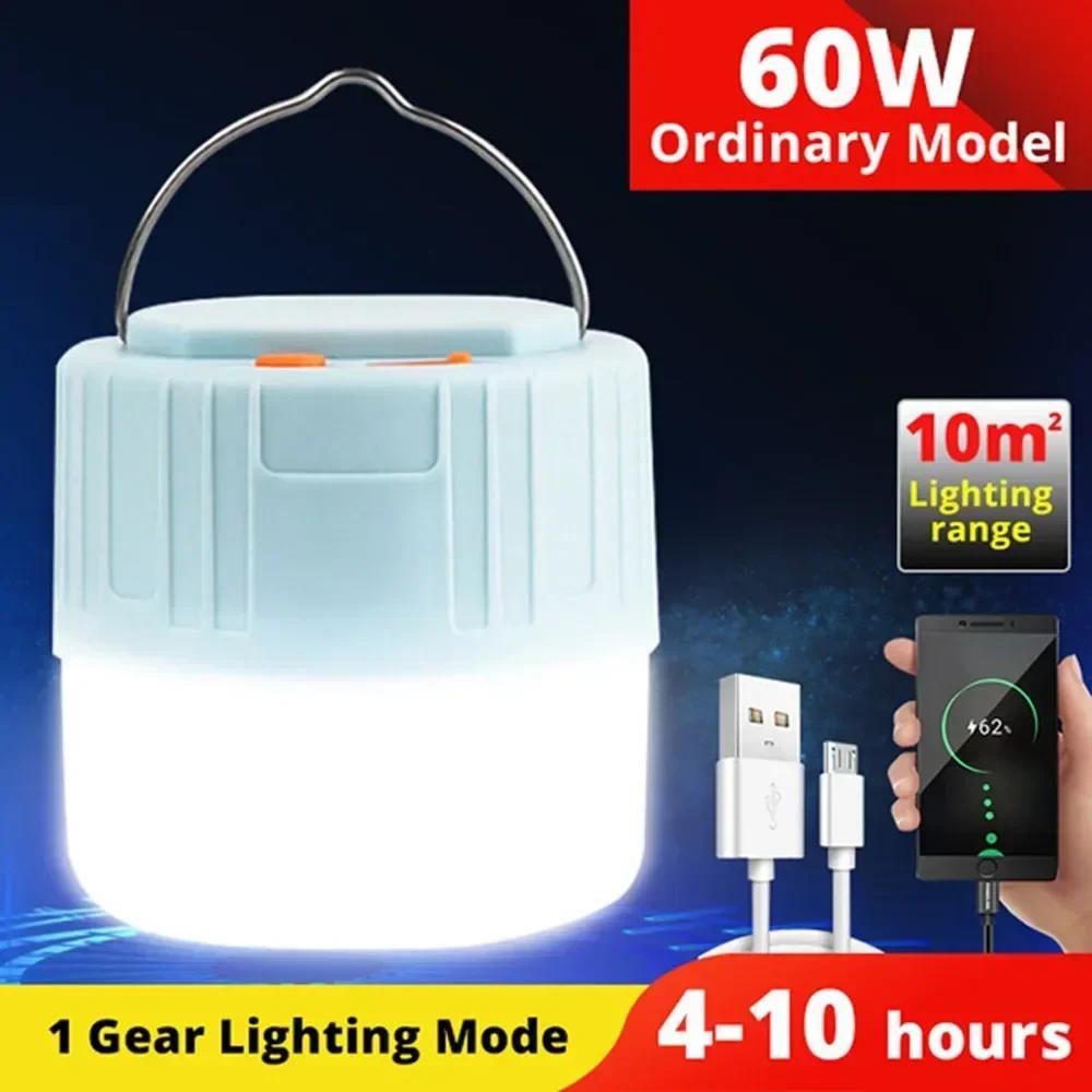 Solar Camping Light LED Rechargeable Lanterns with Remote Control Waterproof Power Bank Lights Outdoor Emergency Flashlight
