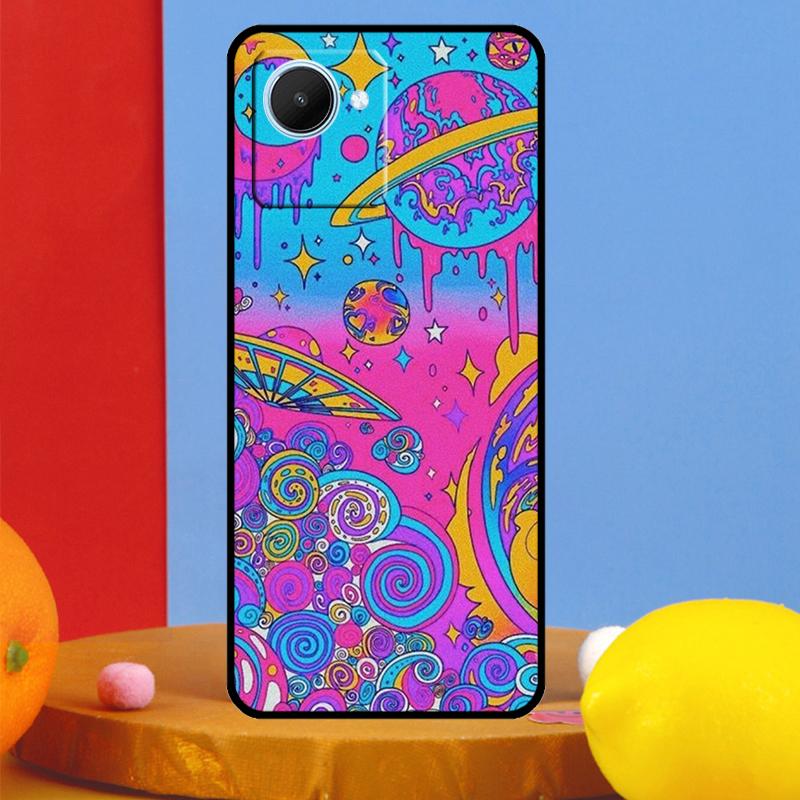 Инди-хиппи Арт Для Realme C75 C71 C55 C53 C67 C61 C33 C63 C51 10 11 12 13 14 15 Pro Plus C65 GT7 Pro Чехол