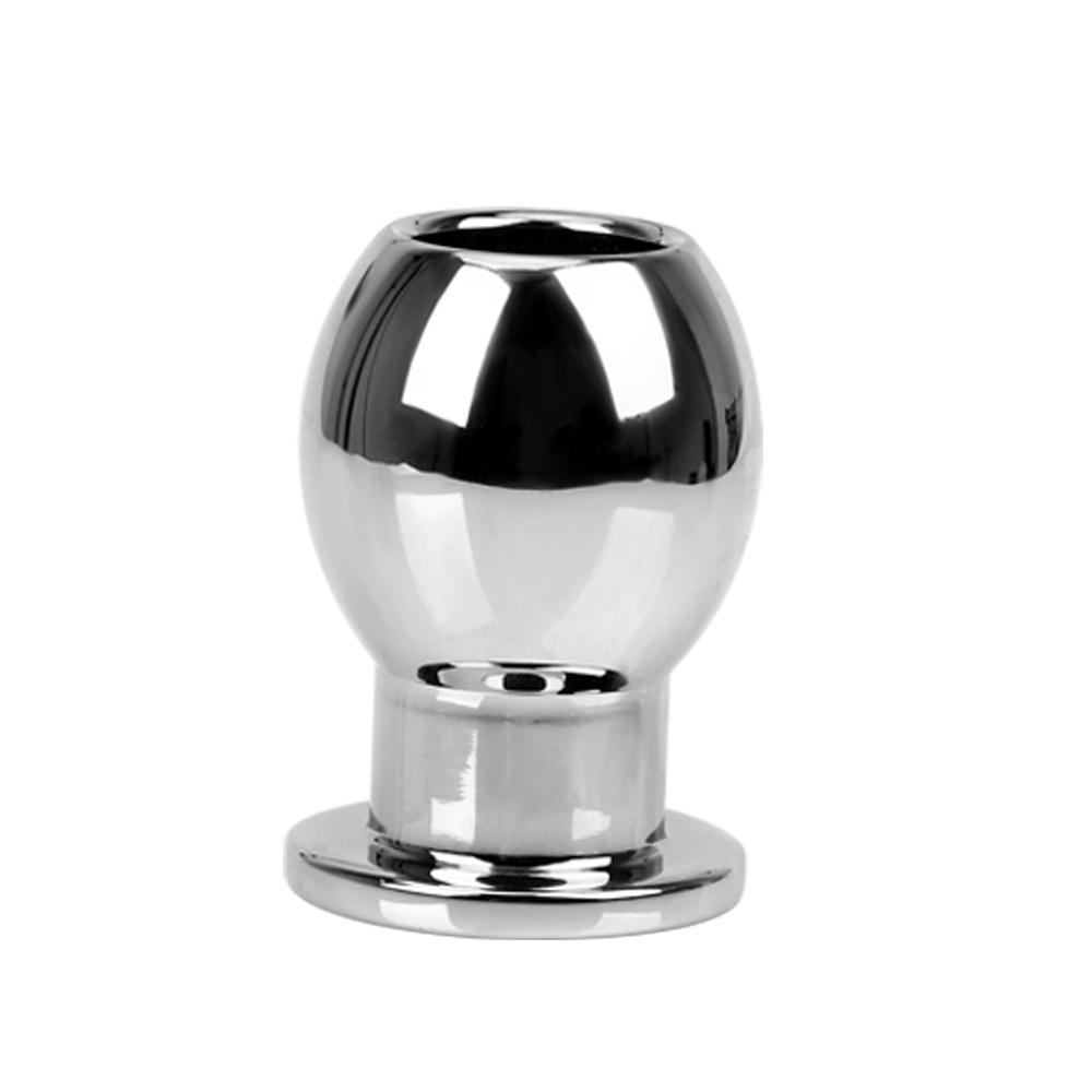 Металлическая полая анальная пробка VATINE, клизма для душа, массажер простаты, секс-игрушки для женщин и мужчин, гей, вагинальная Анальная пробка, анальная пробка