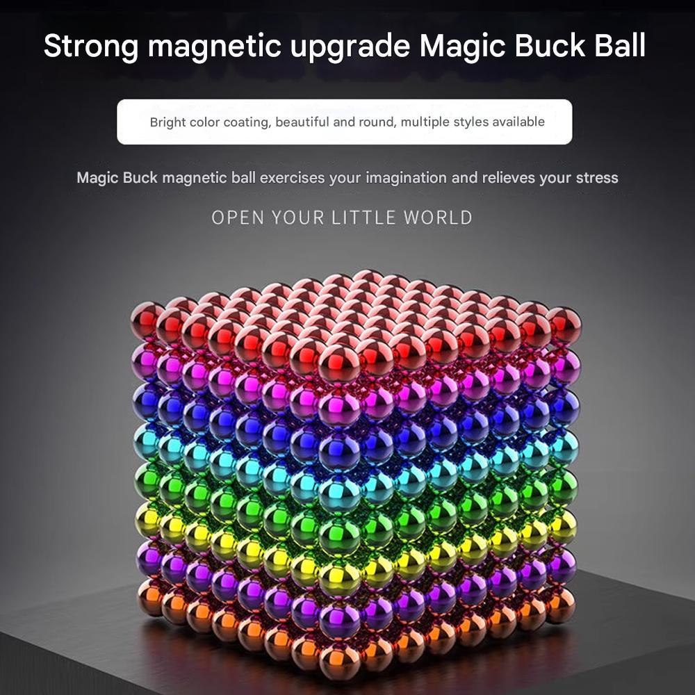 3/5mm Colorful Strong Magnetic Balls - Fridge Magnets, Whiteboard Push Pins for Office Home DIY Decor, Secure Photos Maps Crafts