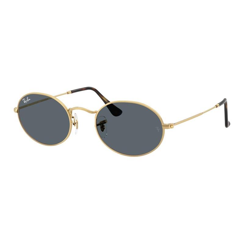 RAYBAN Oval Sunglasses Unisex Couple Style 0RB3547N-001/R5