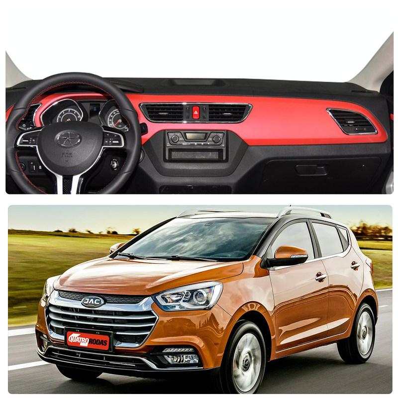 Для JAC Refine JS2 Sei 2 iEV6S T40 2015~ Накладка на панель приборов Коврик на панель Защита от солнца Подушка Защита от солнца Нескользящая Зонт Аксессуары