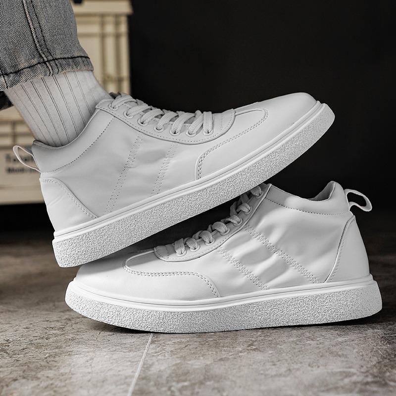 Модные оригинальные мужские красные кроссовки Trendys, дышащая кожаная обувь, повседневные мужские кроссовки для активного отдыха, высокие спортивные кроссовки для мужчин Zapatillas Hombre