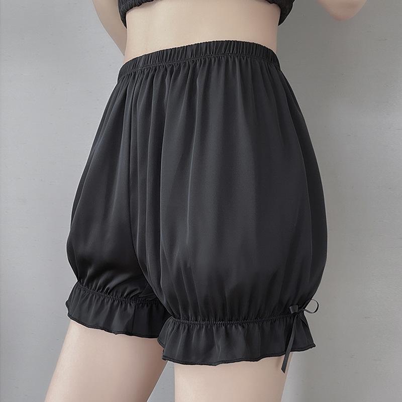 Женские летние bloomers против открывания: Свободные шорты безопасности в стиле Лолита