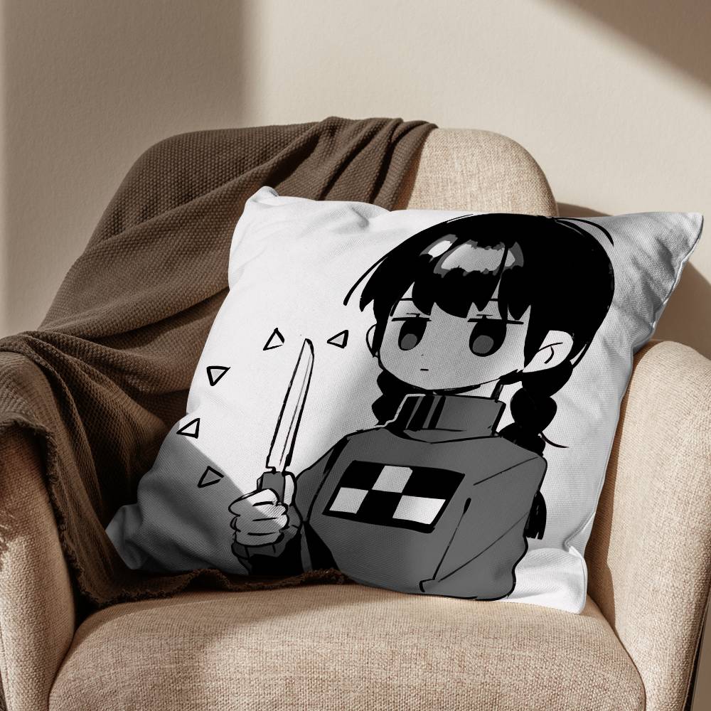 game Yume Nikki Uboa Madotsuki Print Throw Pillow Cover cm Square Cushion Case for Living Room Bedroom Decor