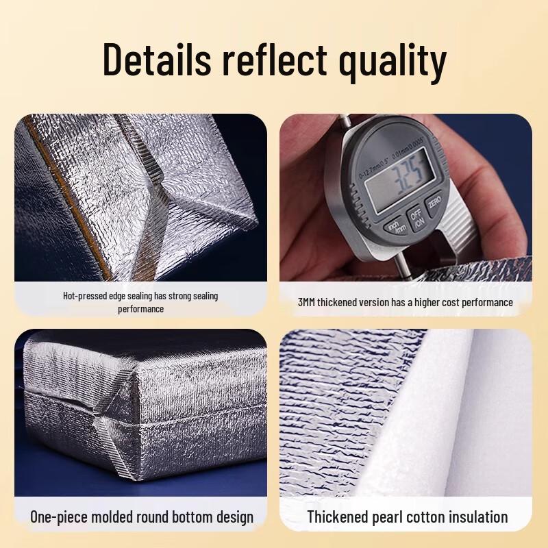 Miao Jia Yi 3D Insulated Disposable Fresh Food Bags