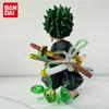 Новая фигурка аниме One Piece Q-версия Ророноа Зоро Модель Украшения Фигурки Действия Коллекционная модель Кукла Игрушка Подарок для Ребенка