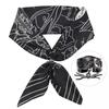 Disney TIM BURTON'S Scarf and Ring Set The Nightmare Before Christmas Japan NEW