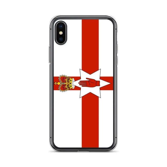 Coque iPhone - Irlande Du Nord - XS - Souple - Multicolore - Design Drapeau