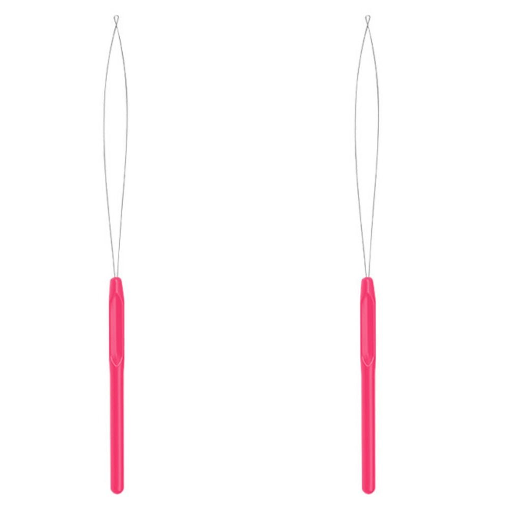 2шт наращивание волос микро кольца петля инструмент крючком игла петля игла для изготовления дредов