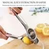 Утолщенная нержавеющая сталь 304 соковыжималка для лимона бытовая соковыжималка для легкой очистки лимонной соковыжималки и использования артефакта пресс ручной кухни M0Z2