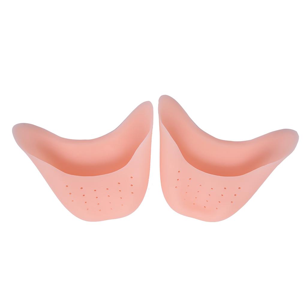 1 пара силиконовых мягких балетных пуантов для танцев, защита для пальцев ног, уход за ногами, плоть