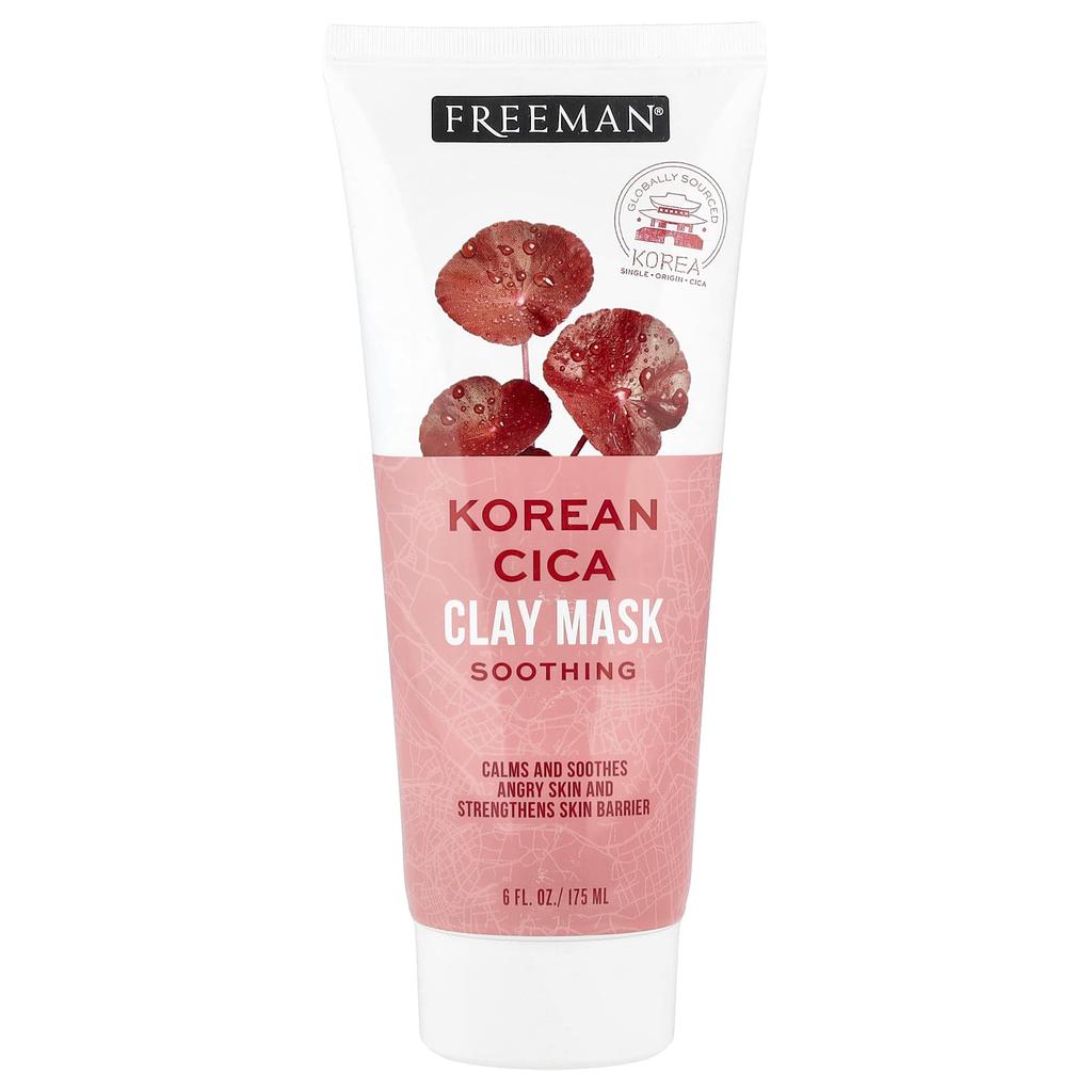 Soothing Korean Cica Clay Beauty Mask, All Skin Types, 175Ml(6Fl Oz)