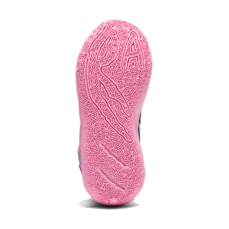 Детские кроссовки KidSuper Studios x Puma MB.03 Jr розово-сиреневые командно-светло-голубые 379329-01