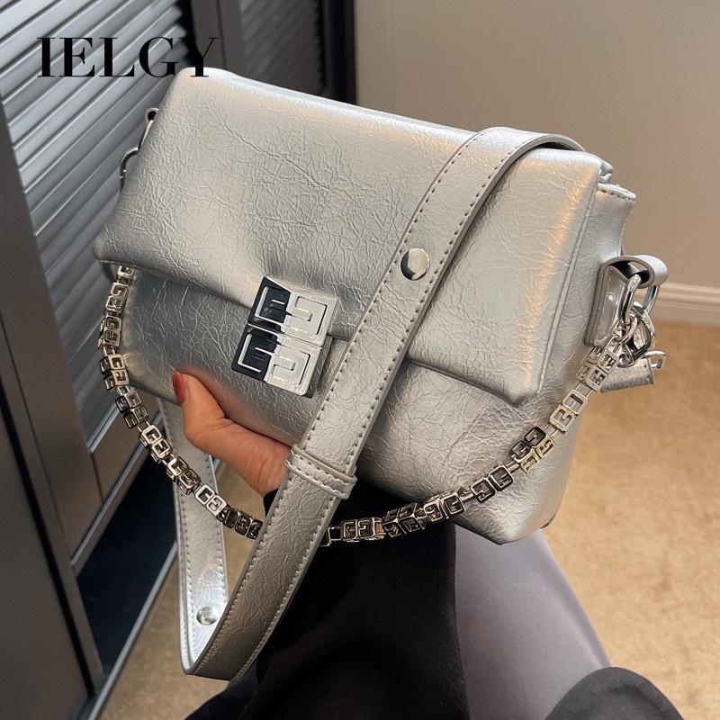 IELGY Simple Fashion Bag, Chain One Shoulder Korean Version Messenger Bag