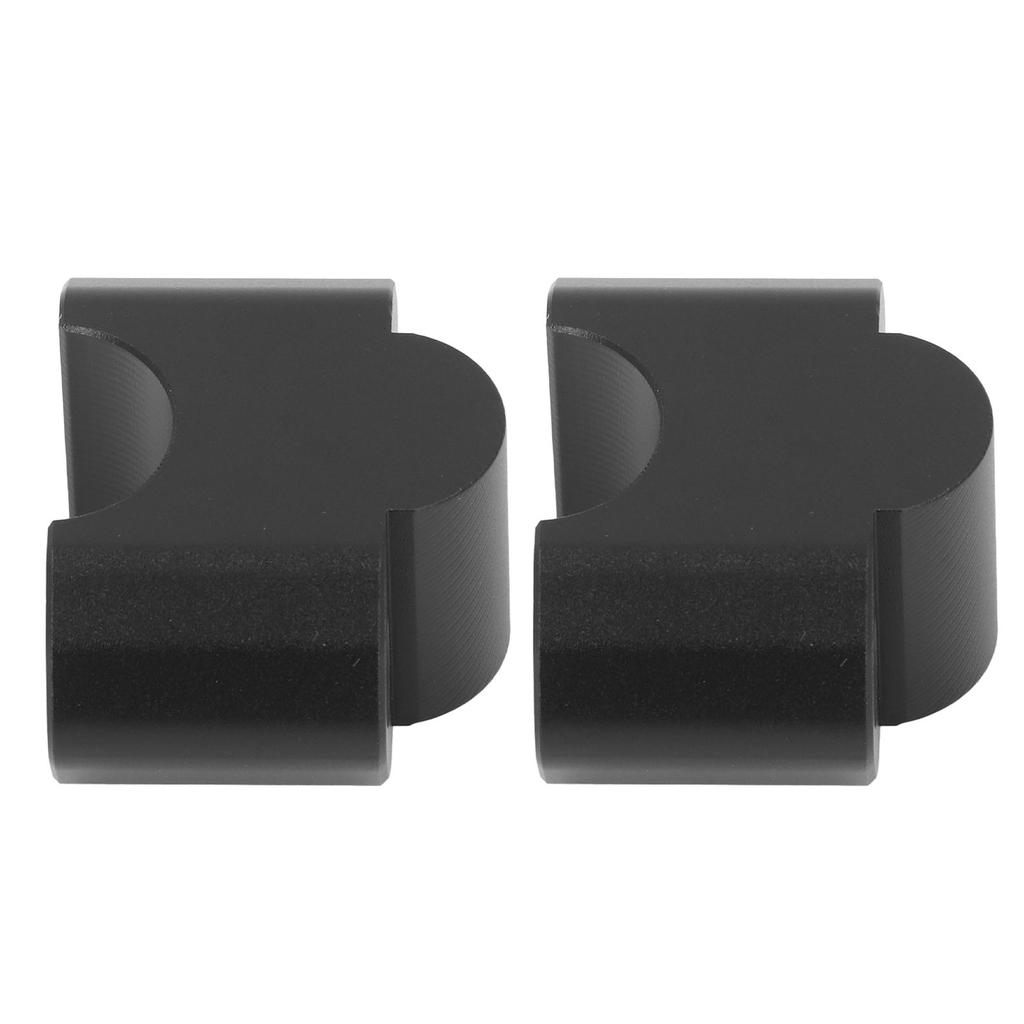 Pair of 7/8in Motorcycle Handlebar Riser 30mm Height Increasing Handle Bar Mount Clamp Riser for 650
