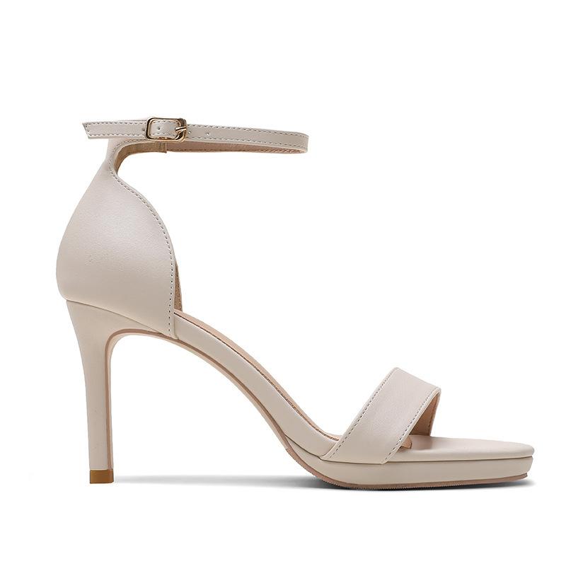 Летние женские босоножки на платформе на высоком каблуке 8 см 9,5 см и 2,5 см, женские сандалии на шпильке, фетиш-обувь для ночного клуба и выпускного вечера