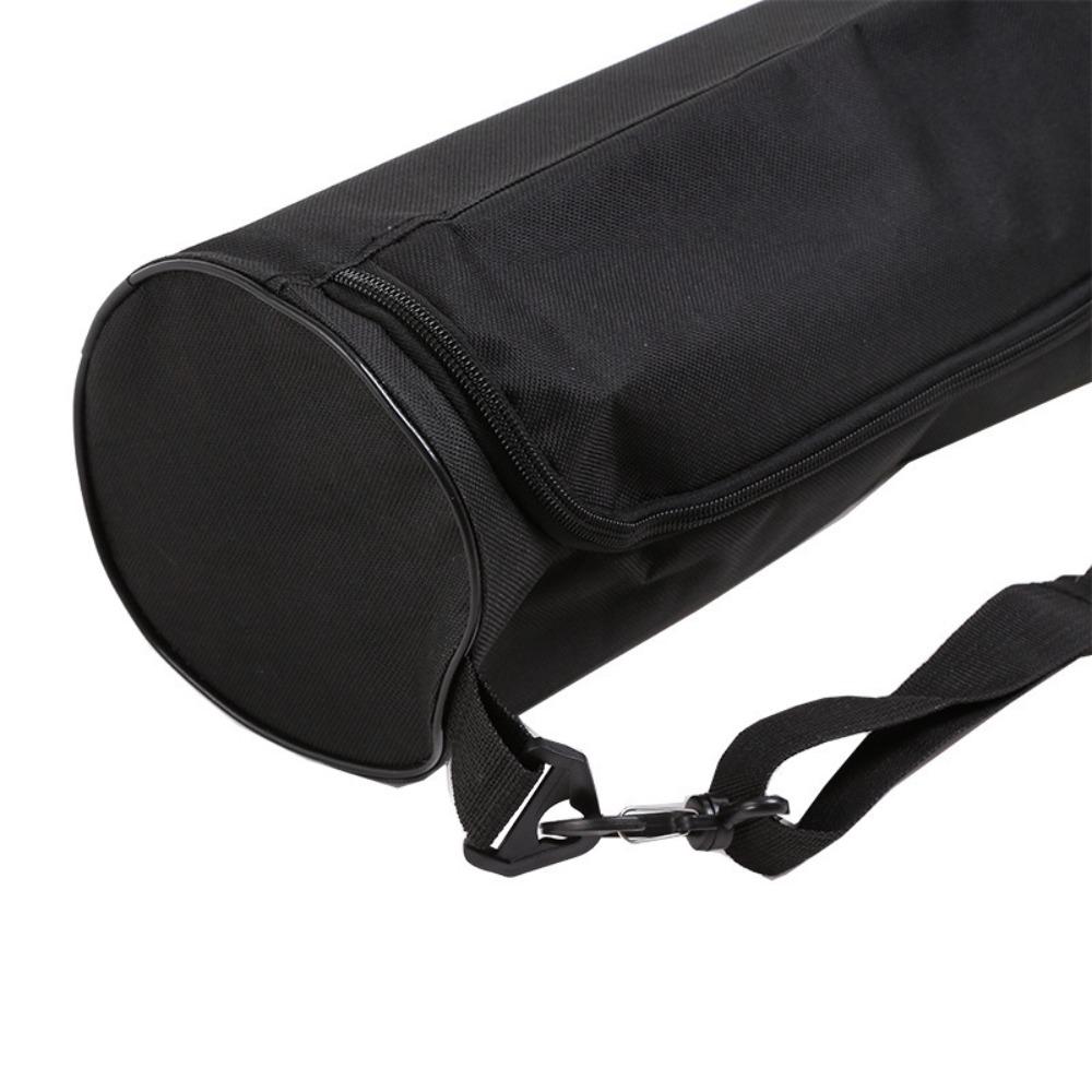 Folding Pilates Mat Backpack Double Zipper Sports Pad Cover Shoulder Bag Yoga Mat Bag  Dance