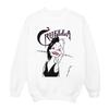 Disney Girls Cruella De Vil Evil Smile Sweatshirt