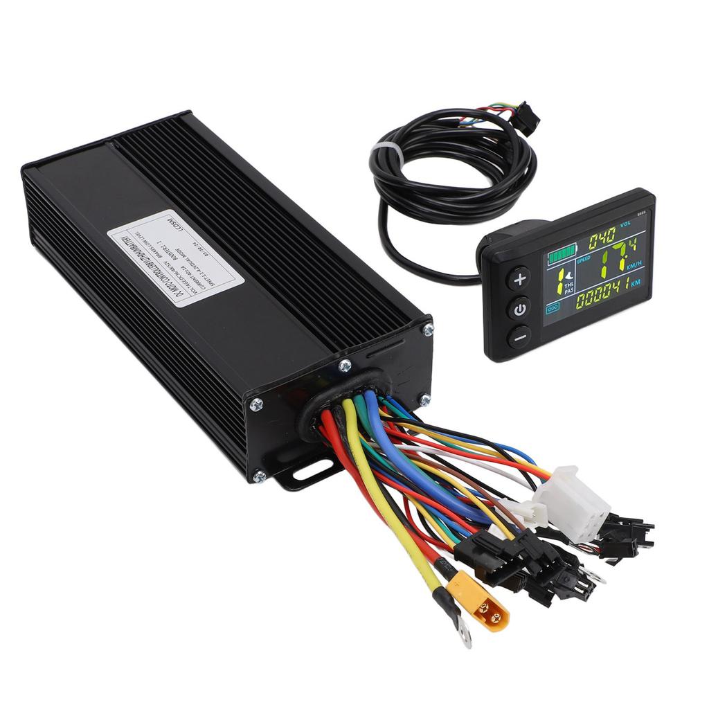 Контроллер бесщеточного электродвигателя для велосипеда, профессиональный S866, цветной дисплей, 40 А, тройной режим