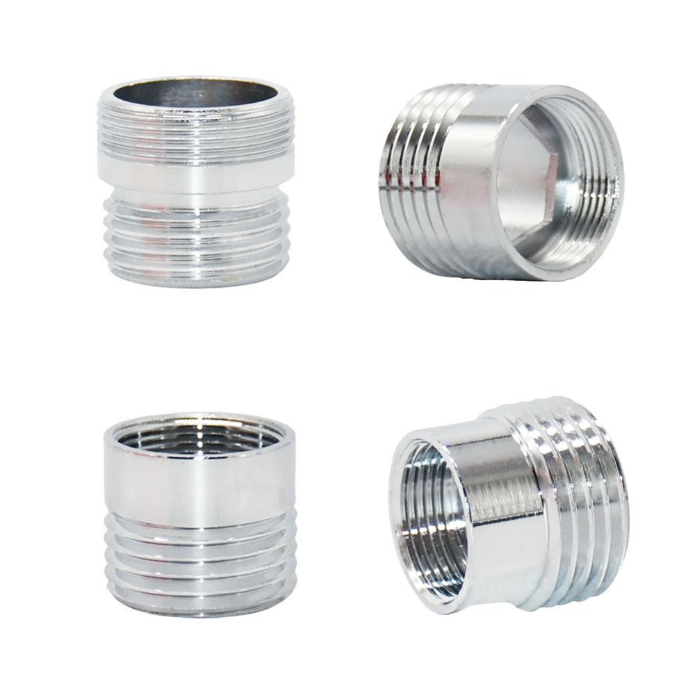 Латунный 1/2 x M16 M18 M20 M22 M24 M28 резьбовой соединитель серебряный кран соединения очиститель воды аксессуар адаптер для кухонного водопроводного крана