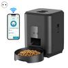 Automatic Pet Feeder 2L Cat Food Dispenser with LCD Screen Programmable Portion Control Timed Automatic Cat Feeder 1-4 Meals Dry Food for Dogs