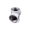Tiemuyun Galvanized Four-Way Pipe Connector
