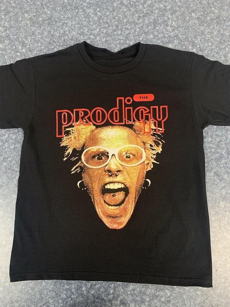 Коллекция The Prodigy Тяжелый Хлопок Черный Подарок для Фаната Унисекс S до 5XL Футболка Унисекс Футболка