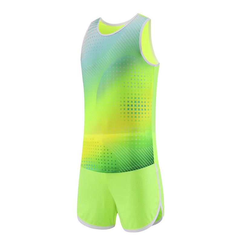 Мужской и женский летний комплект тренировочной формы для марафона