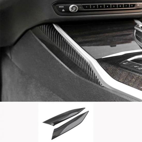 Carbon Fiber Console Gear Shift Both Side Trim for BMW 3-Series G20 -