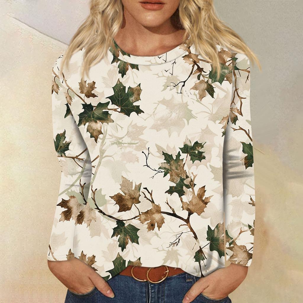 Женские рубашки с длинным рукавом и круглым вырезом, базовая футболка, повседневный топ, осенняя модная туника, облегающие футболки