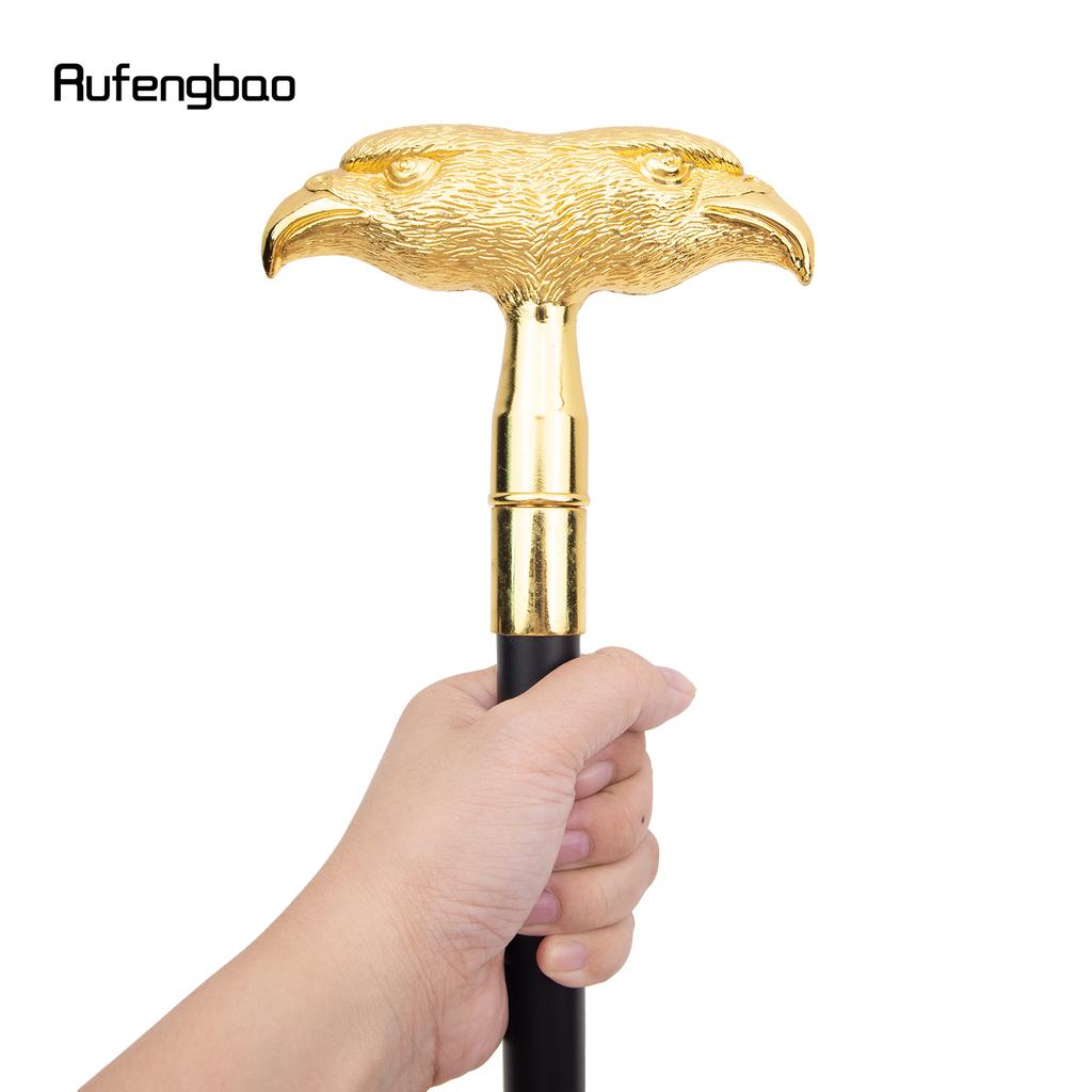 Золотая роскошная трость с головой орла, модная трость для джентльмена, элегантная трость для косплея, набалдашник 93 см