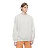Nike Logo Print Crew Neck Pullover Fleece Lined Sweatshirt Men's Light Gray 916609-072