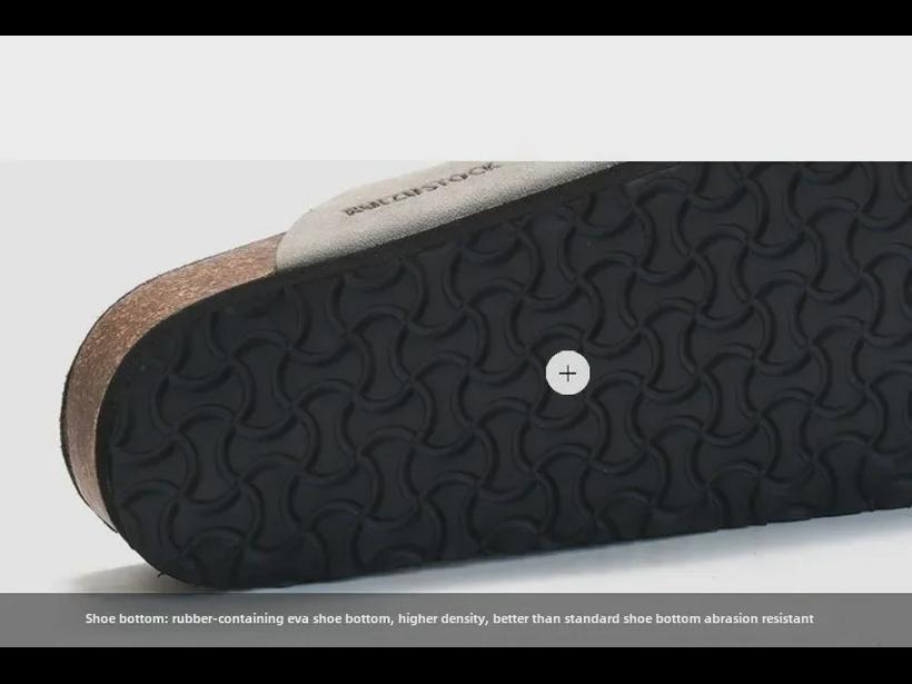 Мужские тапочки из пробки RUIZUSTOCK: Осенние и летние пляжные сандалии, водонепроницаемый нубук