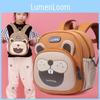 Cartoon Pattern Alphabet Kids Backpack With Comfort Oriented Design Shoulder
