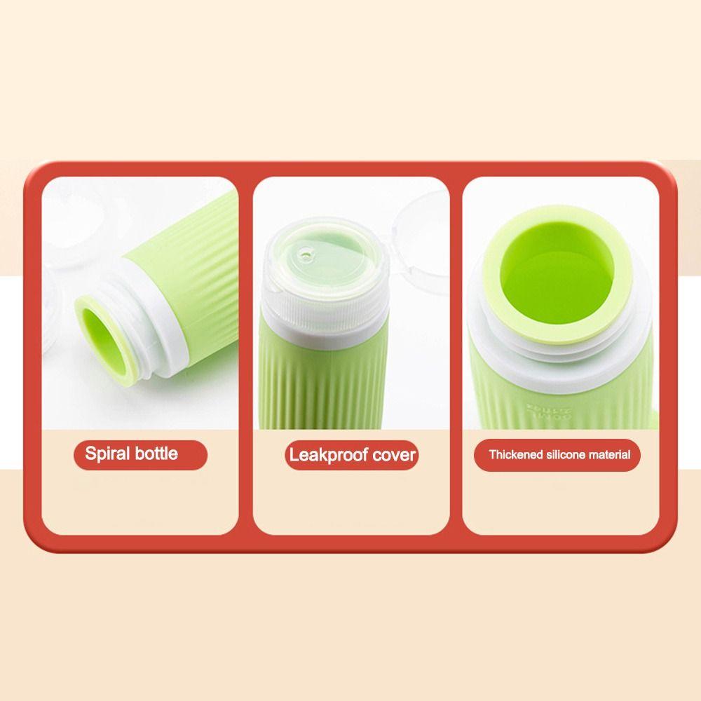 Visible Design Lotion Container Squeeze Shower Gel Lotion Bottle New Shampoo Sub-Bottling Travel