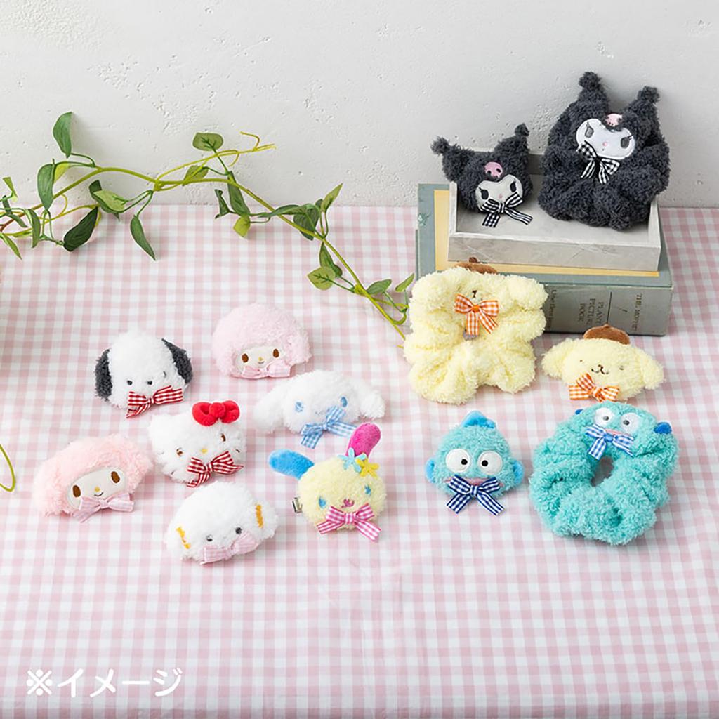 Резинка для волос Sanrio Face Shape Scrunchie Kuromi 225631