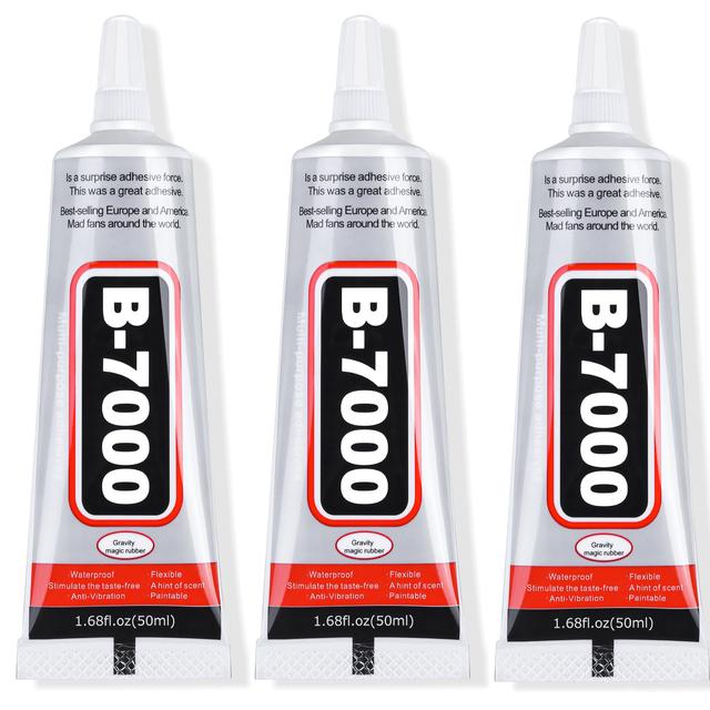B7000 Transparent Glue Repair Mobile Screen Glue T7000 Black Waterproof Jewelry Craft Glue B7000 Super Strong Instant Adhesives